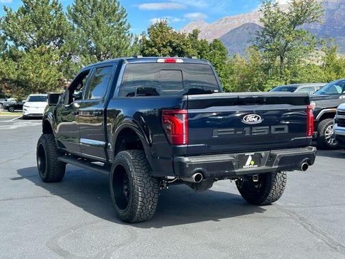 Blue 2024 Ford F-150 Lariat