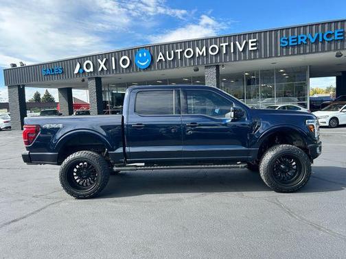 Blue 2024 Ford F-150 Lariat
