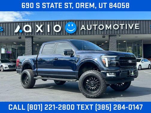 Blue 2024 Ford F-150 Lariat