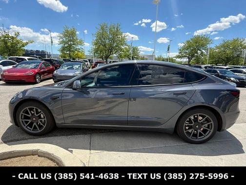 Gray 2022 Tesla Model 3 Long Range