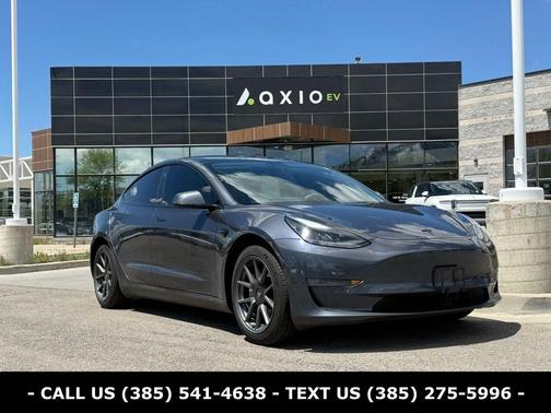 Gray 2022 Tesla Model 3 Long Range