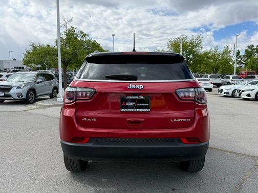 Red 2025 Jeep Compass Limited