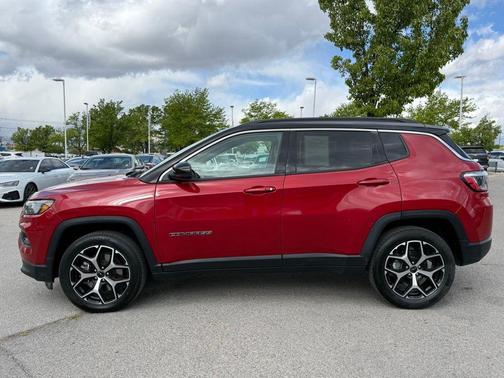 Red 2025 Jeep Compass Limited