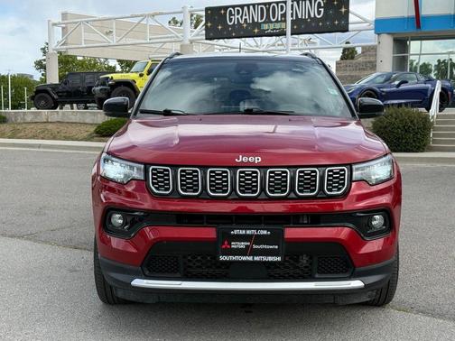 Red 2025 Jeep Compass Limited