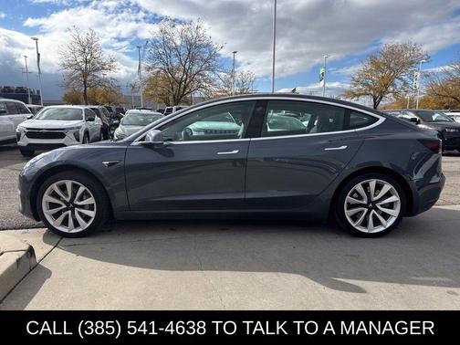 Midnight Silver Metallic 2020 Tesla Model 3 Long Range