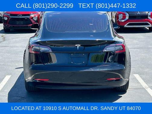 Black 2018 Tesla Model 3 Long Range