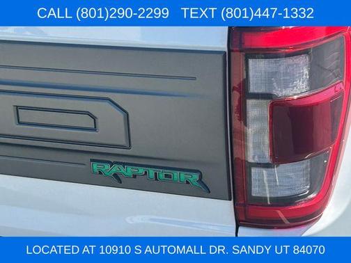 Oxford White 2022 Ford F-150 Raptor