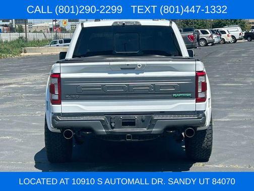 Oxford White 2022 Ford F-150 Raptor