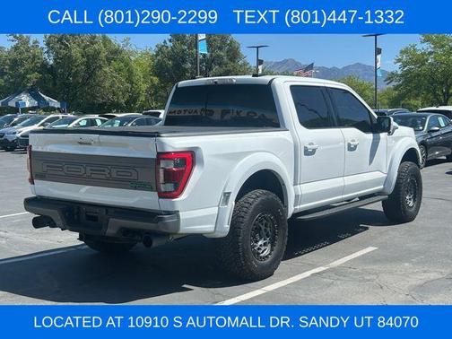 Oxford White 2022 Ford F-150 Raptor