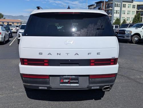 White 2025 Hyundai SANTA FE SEL