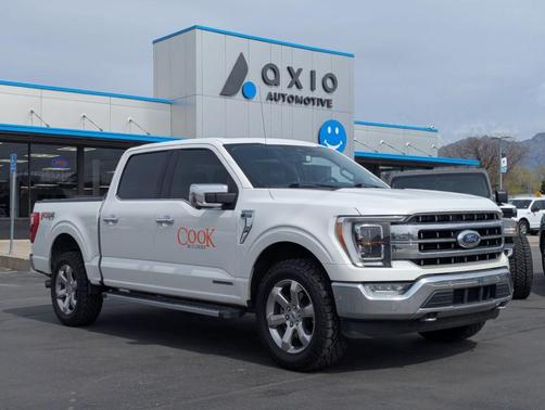 White Metallic 2021 Ford F-150 Lariat