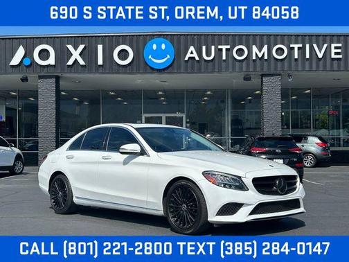 designo Diamond White Metallic 2021 Mercedes-Benz C-Class C 300