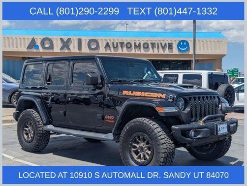 Black Clearcoat 2021 Jeep Wrangler Unlimited Rubicon 392