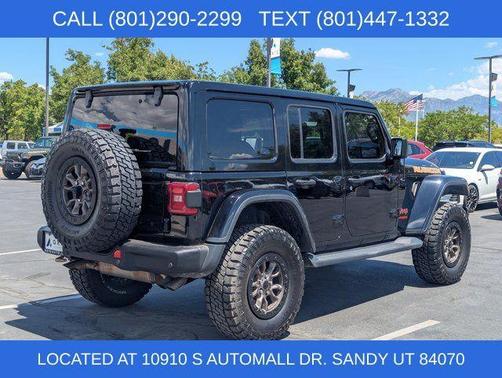 Black Clearcoat 2021 Jeep Wrangler Unlimited Rubicon 392
