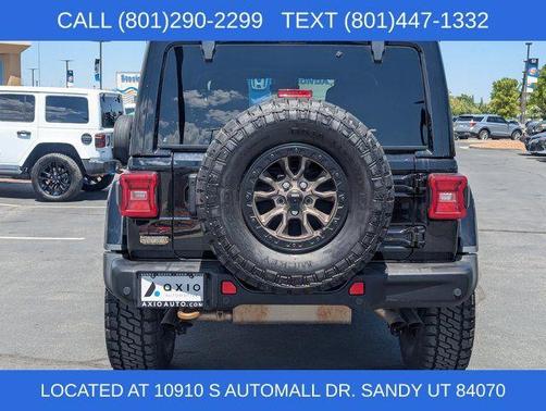 Black Clearcoat 2021 Jeep Wrangler Unlimited Rubicon 392