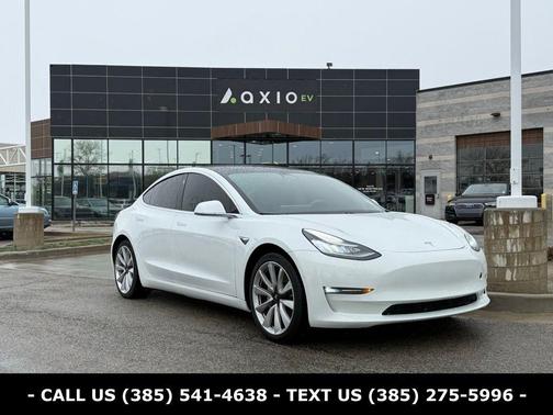 Pearl White Multi 2020 Tesla Model 3 Long Range