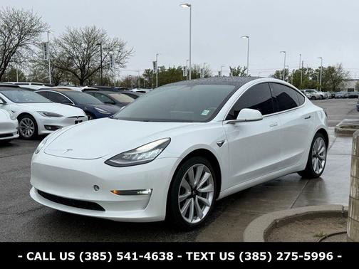Pearl White Multi 2020 Tesla Model 3 Long Range