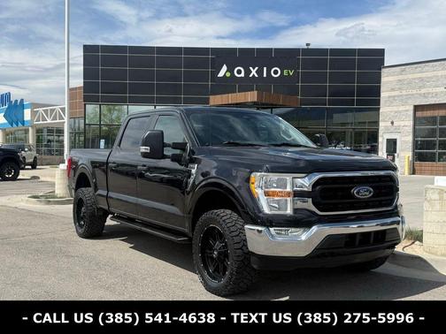Agate Black Metallic 2022 Ford F-150 XLT