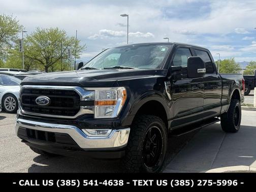 Agate Black Metallic 2022 Ford F-150 XLT