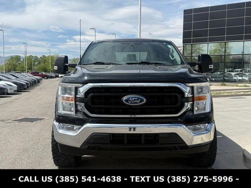 Agate Black Metallic 2022 Ford F-150 XLT
