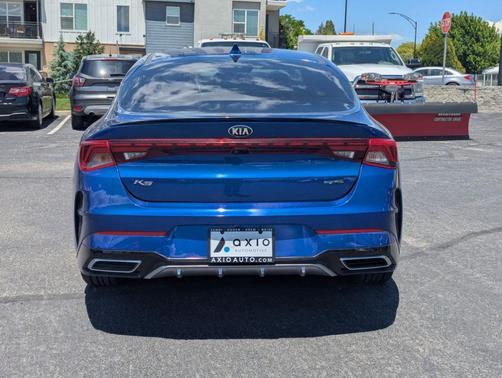Sapphire Blue 2021 Kia K5 GT-Line