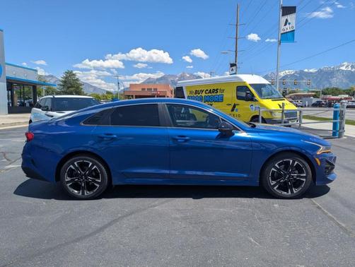 Sapphire Blue 2021 Kia K5 GT-Line
