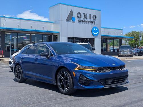 Sapphire Blue 2021 Kia K5 GT-Line