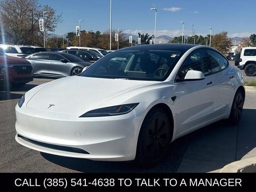 White 2024 Tesla Model 3 Long Range