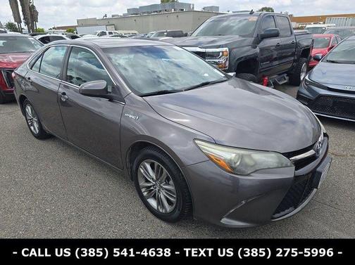 Predawn Gray Mica 2016 Toyota Camry Hybrid SE