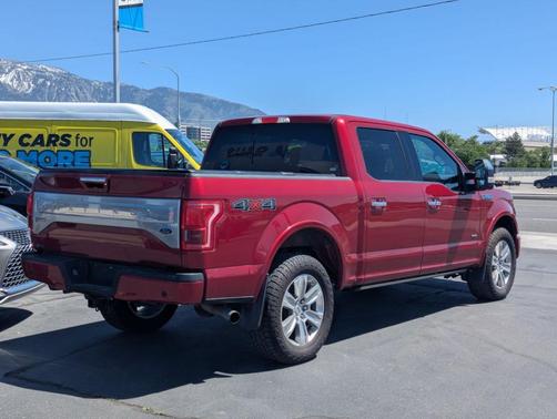 Ruby Red Metallic 2015 Ford F-150 Platinum