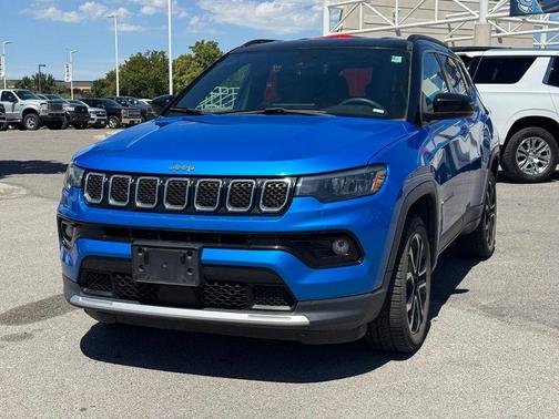 Hydro Blue Pearlcoat 2024 Jeep Compass Limited