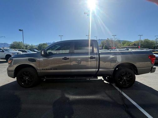 Gun Metallic 2018 Nissan Titan XD SV