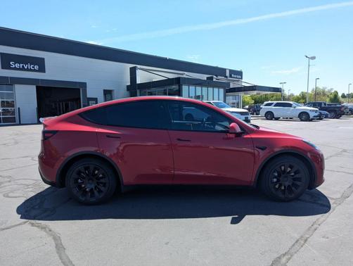 Red Multi 2022 Tesla Model Y Long Range