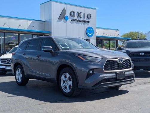Magnetic Gray Metallic 2023 Toyota Highlander LE