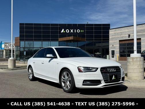 Ibis White 2016 Audi S4 3.0T Premium Plus