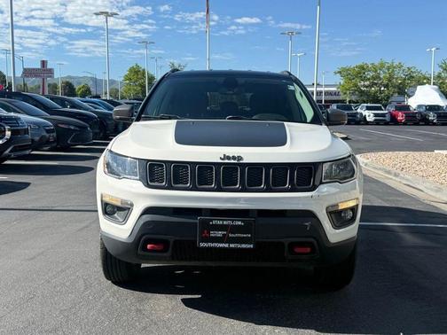 White Clearcoat 2020 Jeep Compass Trailhawk