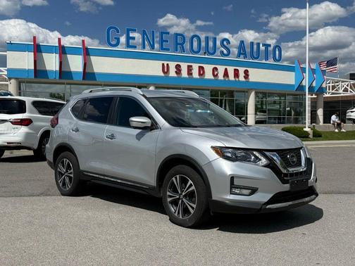 Brilliant Silver 2018 Nissan Rogue SL