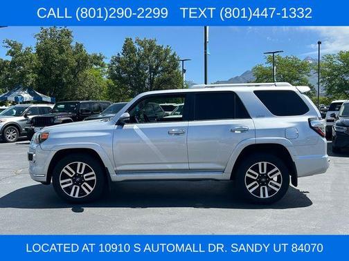 Classic Silver Metallic 2015 Toyota 4Runner Limited