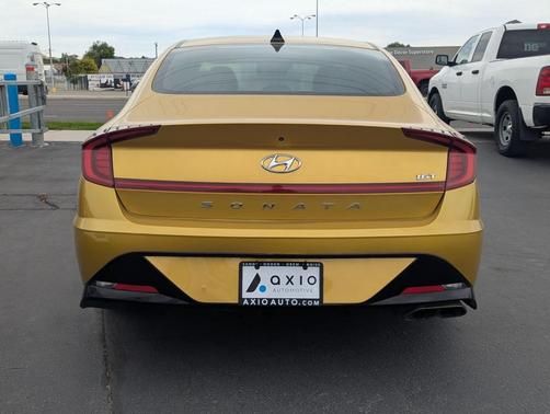 Glowing Yellow 2021 Hyundai SONATA SEL Plus