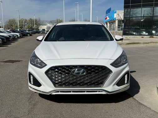 Quartz White Pearl 2019 Hyundai SONATA SEL