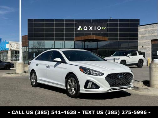 Quartz White Pearl 2019 Hyundai SONATA SEL