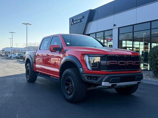 Orange 2021 Ford F-150 Raptor