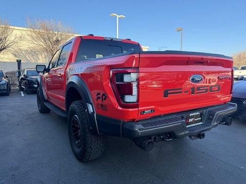 Orange 2021 Ford F-150 Raptor