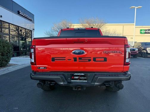 Orange 2021 Ford F-150 Raptor