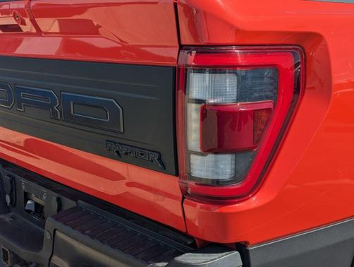 Orange 2021 Ford F-150 Raptor