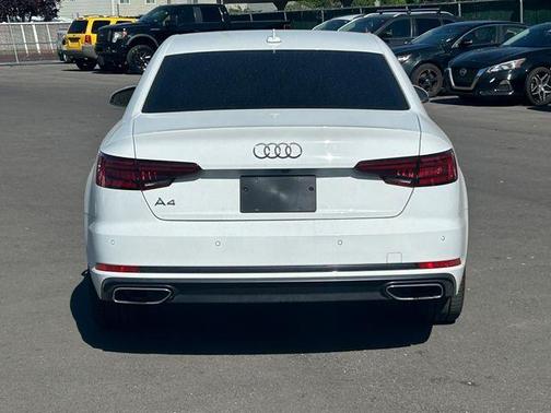 Ibis White 2019 Audi A4 2.0T Titanium Premium