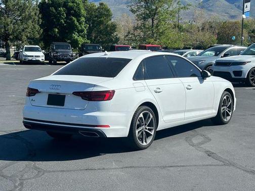 Ibis White 2019 Audi A4 2.0T Titanium Premium