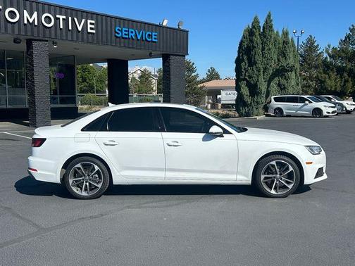 Ibis White 2019 Audi A4 2.0T Titanium Premium