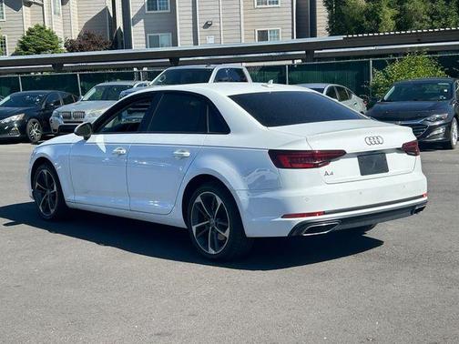 Ibis White 2019 Audi A4 2.0T Titanium Premium