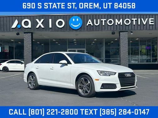 Ibis White 2019 Audi A4 2.0T Titanium Premium